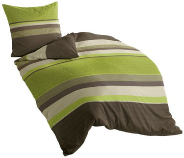 Bierbaum Bettwäsche 4630, Fein-Biber, Designed in Germany, apfel 13, 135 cm x 200 cm + 80x80 cm im Sale